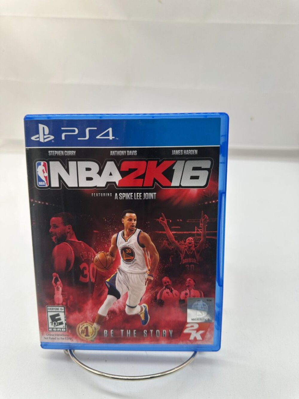 EUC PS4 Spike Lee NBA2K16 NBA 2K 16 Play Station Gaming Game Disc E+10 Rating